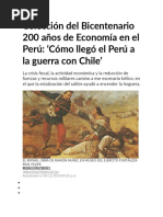 Colección Del Bicentenario 200 Años de Economía en El Perú