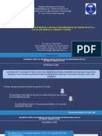 Progresión Clínica Post Quirurgica de Fractura Proxinales de Fémur Según Merle D'augbine y Postel