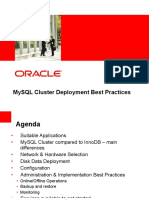 Mysql Cluster Deployment Best Practices