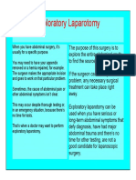 Exploratory Laparotomy Part 1