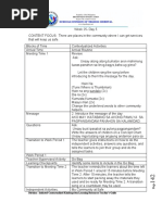 Division - Initiated Contextualized Kindergarten Learning Resources Teacher's Guide