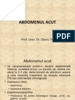 Abdomenul Acut