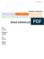 Rear Derailleur: Dealer's Manual