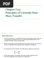 Chapter 2 (A) Principles of Unsteady-State Mass Transfer