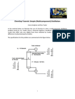 ChemSepTutorial MulticomponentDistillation