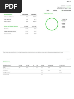 Account Summary Portfolio Allocation