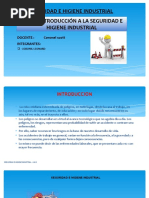 Diapositivas Introduccion A Seguridad e Higiene Industrial