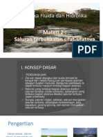 Saluran Terbuka Dan Sifat-Sifatnya