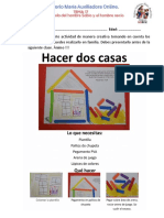 Actividad 17 TEMA PARÁBOLA DEL HOMBRE SABIO Y HOMBRE NECIO - ORATORIO MARÍA AUXILIADORA MOLLENDO