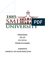 Mohsin Hassan Bba Iib BUS-19F-044 Principle of Accounting