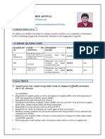 CV - Shubham Kotwal - Be Mechanical PDF