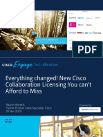 Everything Changed! New Cisco Collaboration Licensing You Can't Afford To Miss - Razvan Atimariti PDF