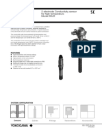 General Specifications: 2-Electrode Conductivity Sensor For High Temperature Model SX42