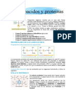 Aminoácidos y Proteínas