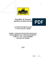 Diseño y Construcción de Paso Vehicular e Intercambiador Vial José Agustín Arango (Cabuya) - CPA - 24 de Diciembre PDF