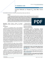 Effect of Different Extraction Methods On Vitamin B From Blue Green Algae Spirulina Platensis 2153 2435.1000337 PDF