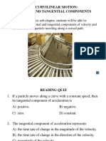 Chapter 2.4 - Curvilinear Motion - N, T Component - Studentversion PDF