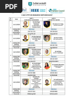 5 Day STTP On Research Methodology