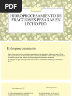 Hidroprocesamiento de Fracciones Pesadas en Lecho Fijo