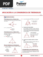 Aplicación A La Congruencia de Triángulos: Geometría Y Medidas