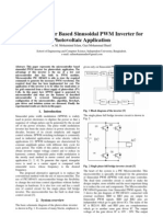 Microcontroller Based Sinusoidal PWM Inverter For Photovoltaic Application