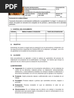 Manual de Evaluacion de Proveedores