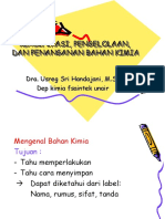 Bahan Lab - KLASIFIKASI BAHAN KIMIA