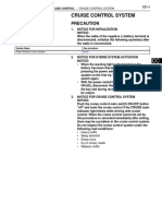 CC - Cruise Control