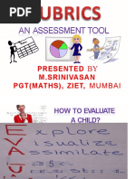 An Assessment Tool: Presented M.Srinivasan PGT (Maths), Ziet, Mumbai