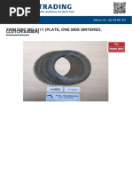 Twin Disc Mg-5111 (Plate, One Side Sintered, CLUTCH/A4480R) : Call Us +31 - (0) 184 651 451