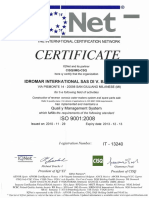 Certificazione ISO