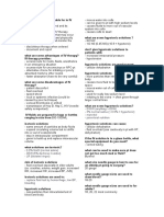 D10W (Anything D5W) - 3% Normal Saline ( 0.9% Hypertonic) - Mannitol - Parenteral Nutrition