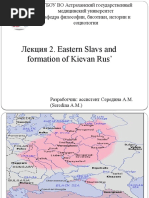 2) Eastern Slavs and Formation of Kievan Rus'