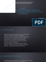 Mijloace Pentru Măsurarea Debitelor in Industria Alimentara