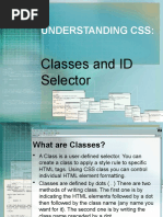 Lesson 3 CSS Class and ID