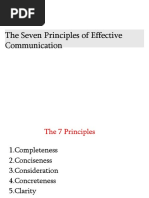 The Seven Principles of Effective Communication