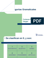 1 Categorías Gramaticales Profesor