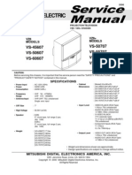 Mitsubishi VZ8 Chassis - VS60607 - Service Manual