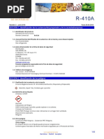 Ficha de Seguridad R 410a Gas Servei Sa