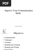 Improve Your Communication Skills: Ghulam Mustafa Khatti