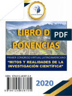 Libro - de - Ponencias - Primer - Congreso - Virtual - Latinoamericano - Mitos - y - Realidades - de - La - Investigación - Científica