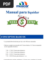 Manual para Liquidar Horas Extras, Recargos y