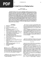 The Normal Force On A Planing Surface PDF