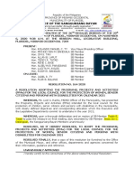 Draft Resolution No. 164-2020 - Adopting The PPAs For LCPC, Senior Citizens and PWDs