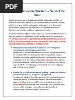 Lean Organisation Structure - Organisation Development - Infinity People