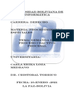 Señor Juez de Público de Turno en Lo Civil de La Ciudad de La Paz 1 PDF