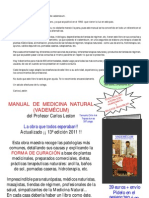 Manual de Medicina Natural Vademecum