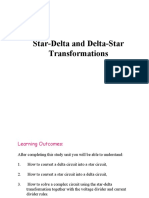 Star-Delta and Delta-Star Transformations