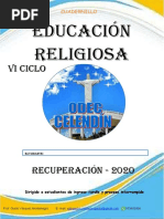 Educación Religiosa - Cuadernillo de Recuperación