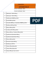 Olexa Biotech Product List